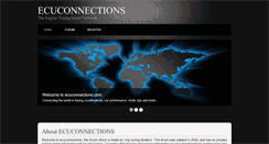 Desktop Screenshot of ecuconnections.com